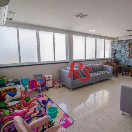 Buy this 5 bed apartment on Rua Governador Pedro de Toledo in Boqueirão, Santos - SP
