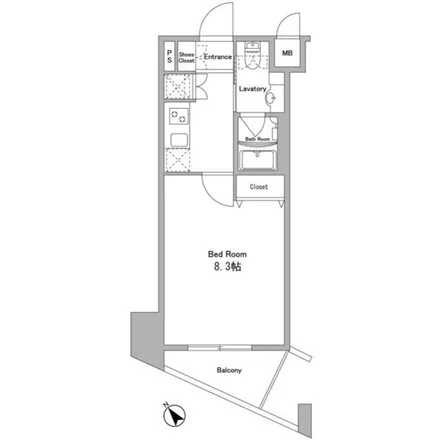 Image 2 - 松竹梅　よしだ, Ushigome Chuo-dori, Ichigaya-Sadoharacho 2-chome, Shinjuku, 162-0805, Japan - Apartment for rent