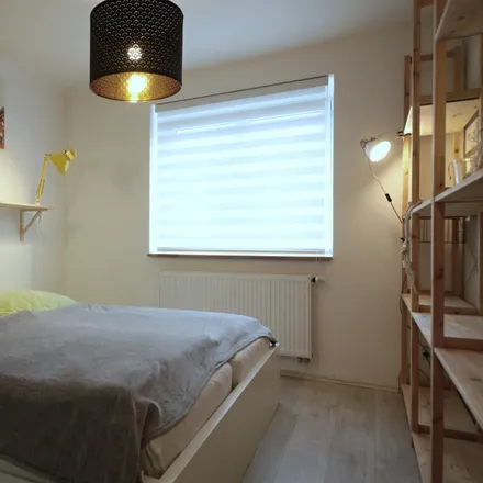 Rent this 1 bed apartment on Konopišťská 1154/8 in 100 00 Prague, Czechia