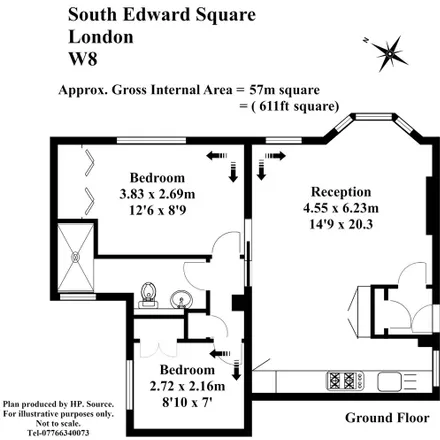 Image 9 - Pembroke Court, South Edwardes Square, London, W8 6HP, United Kingdom - Apartment for rent