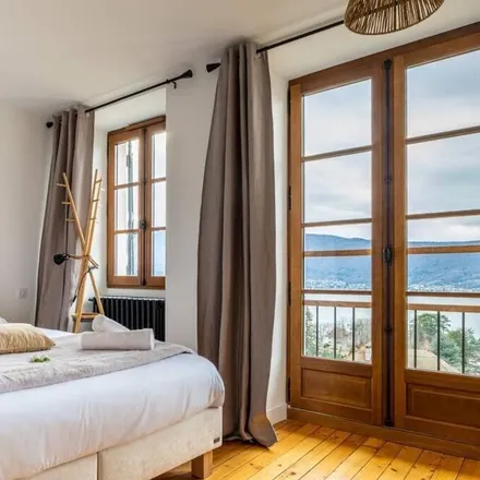 Rent this 3 bed apartment on Veyrier-du-Lac (Office du Tourisme) in Rue de la Tournette, 74290 Veyrier-du-Lac