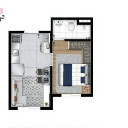 Buy this 2 bed apartment on Rua Achilles Orlando Curtolo in Barra Funda, São Paulo - SP