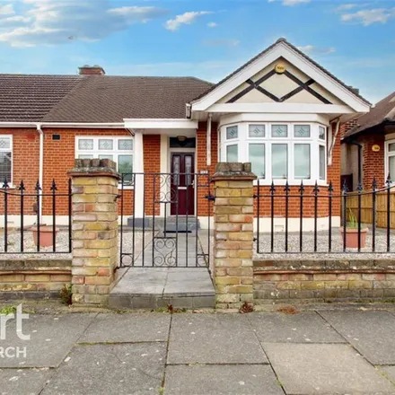 Rent this 3 bed house on New Hall Drive in London, RM3 0EL