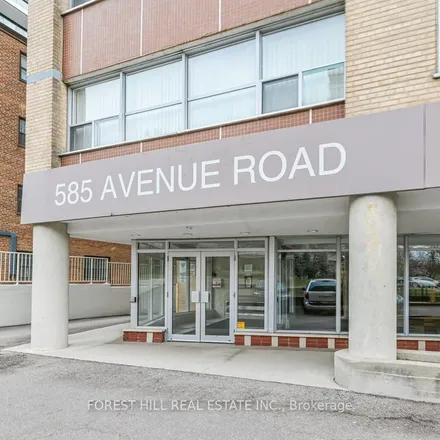 Rent this 1 bed apartment on Manhattan Towers in 585 Avenue Road, Old Toronto