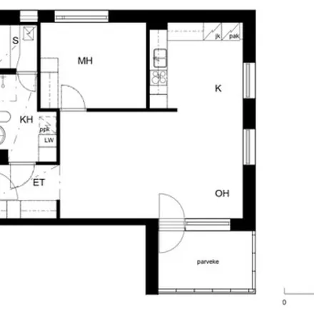 Rent this 2 bed apartment on Pohjavedenraitti in 00980 Helsinki, Finland