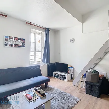 Rent this 1 bed apartment on 56 Rue Saint-Éloi in 76000 Rouen, France