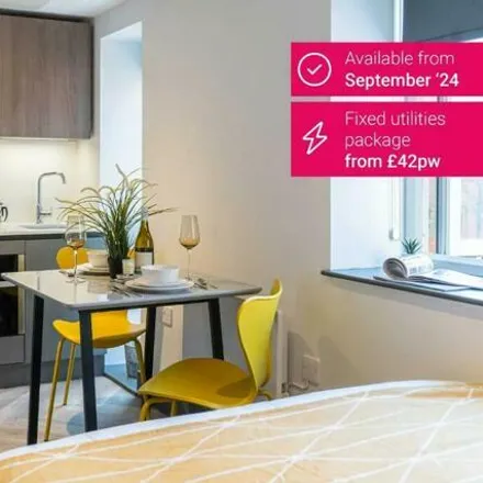 Rent this studio apartment on 29 Great Ancoats Street in Manchester, M4 5AE