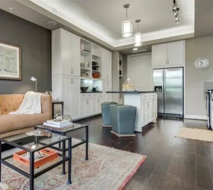 Rent this 1 bed condo on 2303 Mid Ln Apt 840 in Houston, Texas