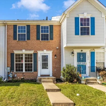 Buy this 3 bed condo on 2408 Golders Green Court in Milford Mill, MD 21244