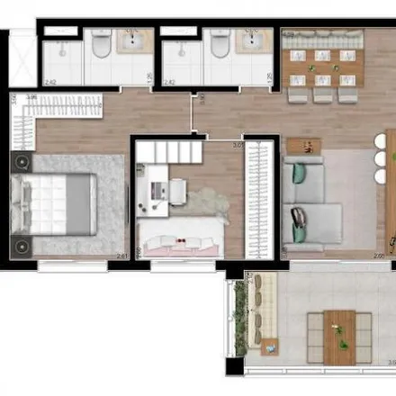 Buy this 2 bed apartment on Rua Rio Grande in 631, Rua Rio Grande