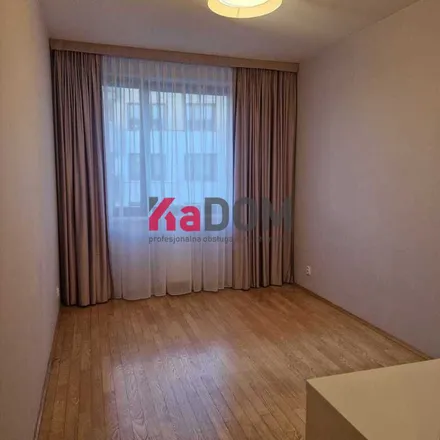 Rent this 2 bed apartment on Hangar Wydziału Mechatroniki i Lotnictwa WAT in Radiowa, 01-485 Warsaw
