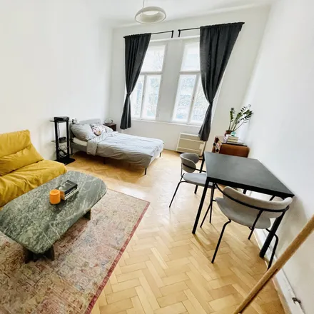 Rent this studio apartment on Šaldova 431/22 in 186 00 Prague, Czechia