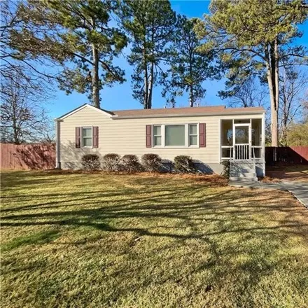 Buy this 2 bed house on 1874 Clearwater Drive Southeast in Cobb County, GA 30067