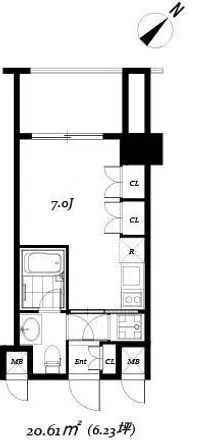 Image 2 - unnamed road, Kita-Shinagawa 1-chome, Shinagawa, 108-8410, Japan - Apartment for rent