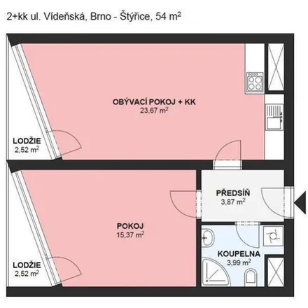 Image 5 - Hala Východ, K Železnici, 619 00 Brno, Czechia - Apartment for rent