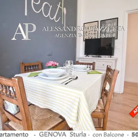 Rent this 2 bed apartment on Via Bainsizza 11 in 16147 Genoa Genoa, Italy