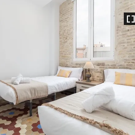 Rent this 3 bed room on Carrer de la Raga in 46003 Valencia, Spain