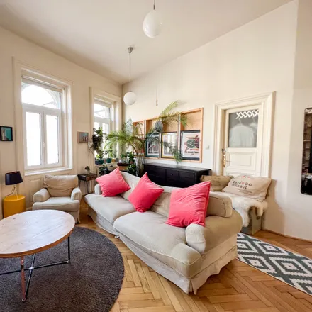 Rent this 1 bed apartment on Arany Gyógyszertár in Budapest, Bajcsy-Zsilinszky út 29