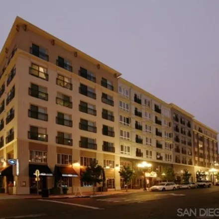 Rent this 1 bed condo on Gaslamp City Square in 450 J Street, San Diego