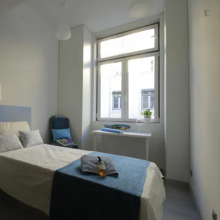 Rent this 6 bed room on A Chave de Prata in Rua da Prata, 1100-052 Lisbon