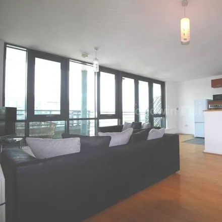Rent this 2 bed apartment on City South in City Road East, Manchester