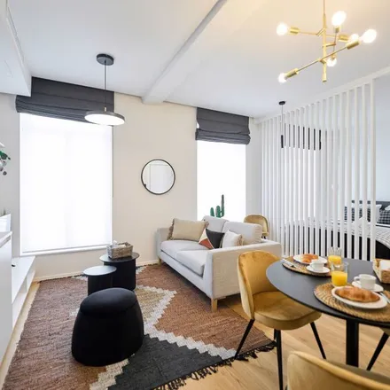 Rent this 1 bed apartment on Rue Sainte-Anne - Sint-Annastraat 22 in 1000 Brussels, Belgium