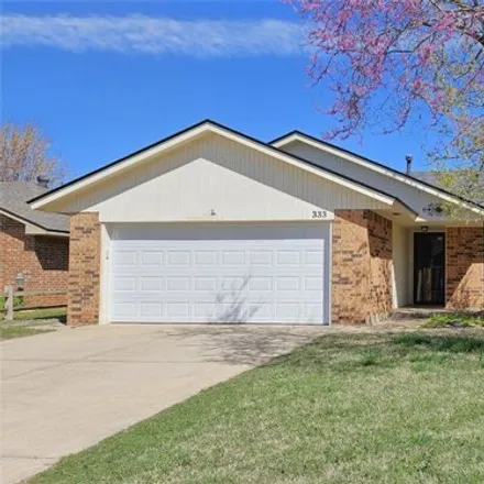 Rent this 3 bed house on 375 West Crooked Branch Way in Mustang, OK 73064