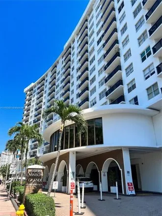 Rent this 2 bed condo on Maison Grande Condominium in 6039 Collins Avenue, Miami Beach