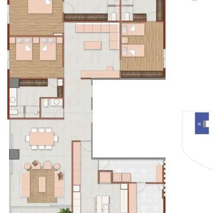 Buy this 3 bed apartment on Calle Mar Egeo 1405 in Jardines del Country, 45170 Guadalajara