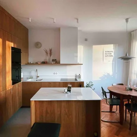 Rent this 1 bed apartment on Antoniego Malczewskiego 6 in 02-617 Warsaw, Poland