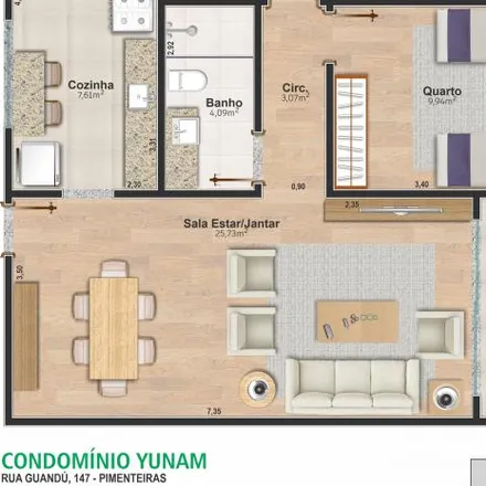 Buy this 2 bed apartment on Rua Guandú in Jardim Europa, Teresópolis - RJ
