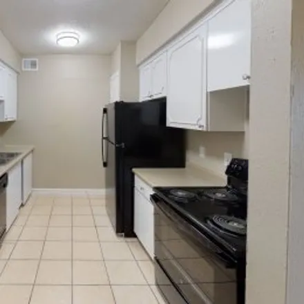 Rent this 1 bed apartment on #15,9707 North Timberside Drive in Willow Meadows - Willowbend, Houston