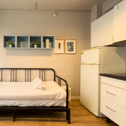 Rent this studio apartment on Carrer del Vallès in 5B, 08030 Barcelona