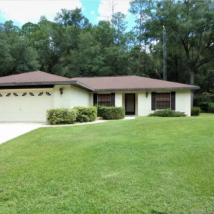 Buy this 3 bed house on 11166 North Fuego Drive in Citrus County, FL 34434