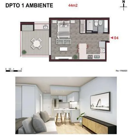 Buy this studio apartment on Juan Manuel de Rosas 1177 in Martin, Rosario