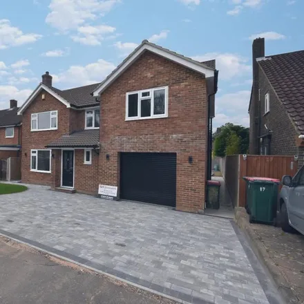 Rent this 4 bed house on 17 Orde Close in Forge Wood, RH10 3NG