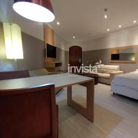 Buy this 1 bed apartment on Praça da Independência in Gonzaga, Santos - SP