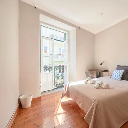 Rent this 6 bed room on Rua do Telhal 35 in 1150-149 Lisbon, Portugal