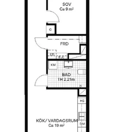 Rent this 2 bed apartment on Little Italy in Edövägen 2, 132 30 Boo