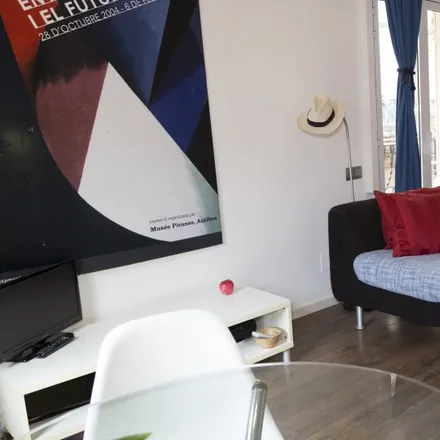 Rent this studio apartment on Reina Margherita in Carrer del Mar, 08001 Barcelona