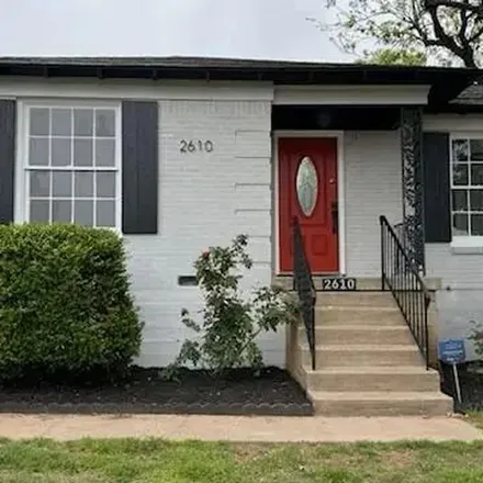 Rent this 3 bed apartment on 2602 Alco Avenue in Dallas, TX 75211