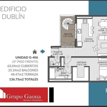 Buy this 1 bed apartment on Franklin 1746 in Flores, C1416 DRJ Buenos Aires