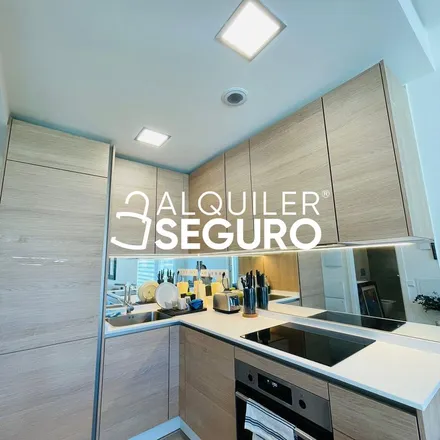 Rent this 1 bed apartment on Foxa M-30 Suites & Resort in Calle de Serrano Galvache, 14