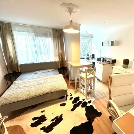 Rent this 1 bed apartment on Leonhard-Frank-Straße 7 in 80796 Munich, Germany