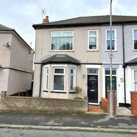 Buy this 3 bed duplex on Aston Crescent in Newport, NP20 5RB