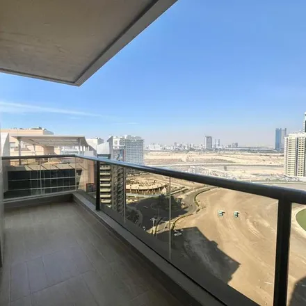 Rent this 1 bed apartment on Elite Sports Residence 6 in Victory Drive, Al Hebiah 4