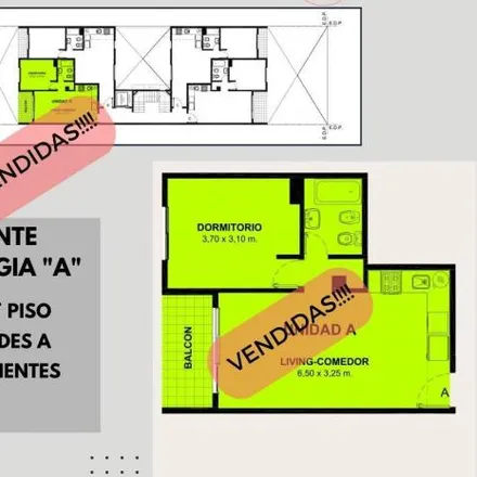 Buy this 1 bed apartment on General Cornelio Judas de Saavedra y Rodríguez 349 in Partido de Morón, Morón