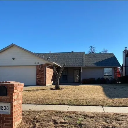 Rent this 3 bed house on 1806 Haven Drive in Midwest City, OK 73130