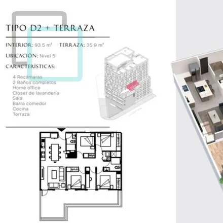 Buy this studio apartment on Calle 2 de Abril 1994 in Roma, 64700 Monterrey
