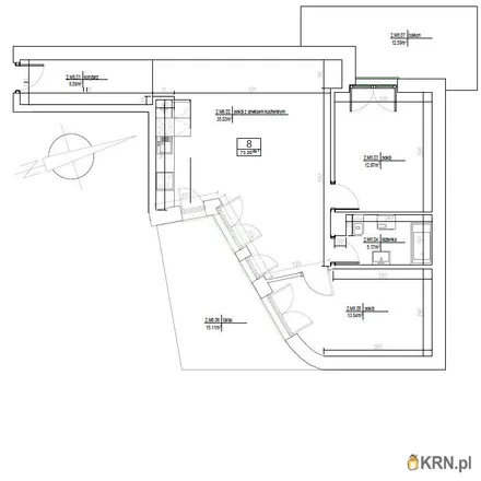 Image 6 - Bielizna dla każdego, Zygmuntowska, 31-305 Krakow, Poland - Apartment for sale